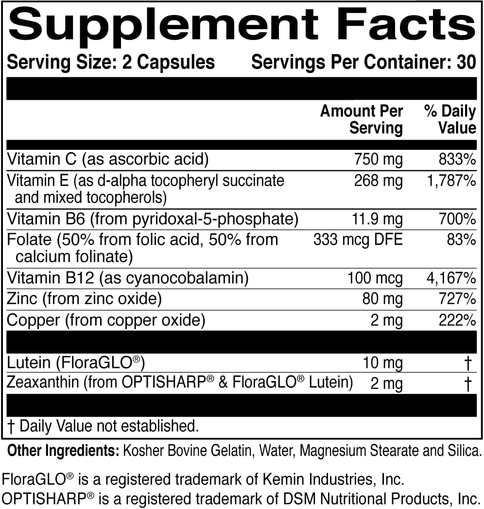 SBH MacularProtect - 60 capsules